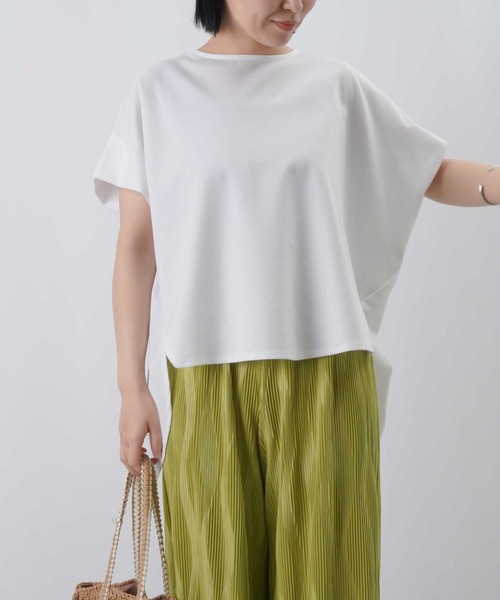 LUCA/LADY LUCK LUCA(ルカ/レディラックルカ)の「LC/LLL ポンチローマサイドボリュームプルオーバー(Tシャツ/カットソー・レディース・その他/ネイビー/オフホワイト・FREE)」の12枚目の写真