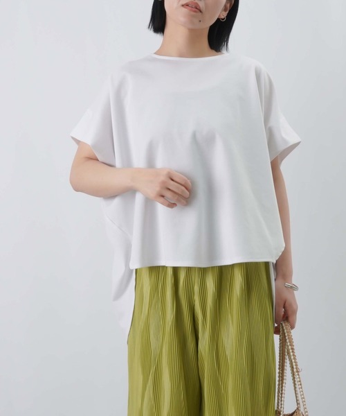 LUCA/LADY LUCK LUCA(ルカ/レディラックルカ)の「LC/LLL ポンチローマサイドボリュームプルオーバー(Tシャツ/カットソー・レディース・その他/ネイビー/オフホワイト・FREE)」の19枚目の写真