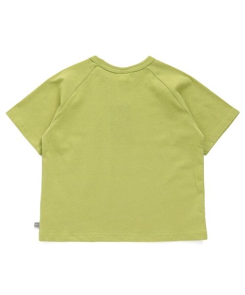BREEZE(ブリーズ)の「4色2柄ロゴTシャツ(Tシャツ/カットソー・キッズ・パープル/グリーン/レインボー/ライム・80/90/100/110/120/130/140)」の7枚目の写真