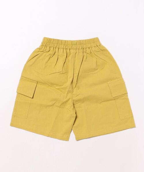 Bambin（ボンバン）の「【 Bambin / ボンバン 】 カーゴ ハーフパンツ（カーゴパンツ・キッズ・ベージュ/パープル/マスタード/グリーン/チャコールグレー・100/110/120/130/140）」の6枚目の写真