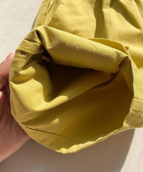 Bambin（ボンバン）の「【 Bambin / ボンバン 】 カーゴ ハーフパンツ（カーゴパンツ・キッズ・ベージュ/パープル/マスタード/グリーン/チャコールグレー・100/110/120/130/140）」の19枚目の写真