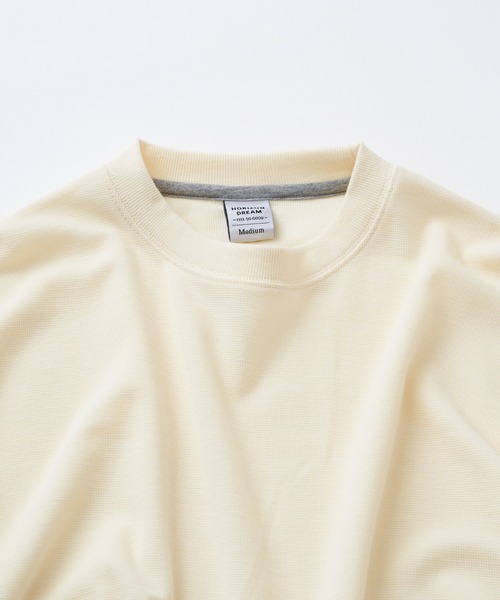 NO NEED(ノーニード)の「サカリバステッチ オーバーサイズTシャツ(Tシャツ/カットソー・メンズ・オレンジ/ブラック/ホワイト・M/L)」の5枚目の写真