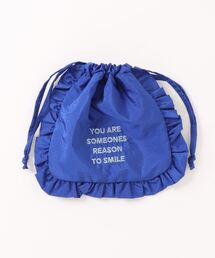 LOWRYS FARM | フリルシシュウポーチ 118852(ポーチ)