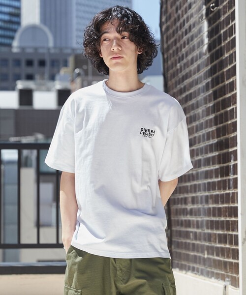 SIERRA DESIGNS（シェラデザイン）の「SIERRA DESIGNS（シエラデザインズ）別注プリントTシャツ（Tシャツ/カットソー・メンズ・ホワイト/ベージュ/ブラック・M/L/XL）」の4枚目の写真