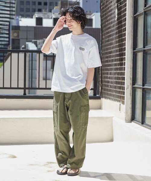 SIERRA DESIGNS（シェラデザイン）の「SIERRA DESIGNS（シエラデザインズ）別注プリントTシャツ（Tシャツ/カットソー・メンズ・ホワイト/ベージュ/ブラック・M/L/XL）」の7枚目の写真