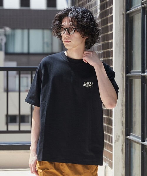 SIERRA DESIGNS（シェラデザイン）の「SIERRA DESIGNS（シエラデザインズ）別注プリントTシャツ（Tシャツ/カットソー・メンズ・ホワイト/ベージュ/ブラック・M/L/XL）」の12枚目の写真
