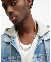 ALLSAINTS（オールセインツ）の「CARABINER TWO TONE NECKLACE | カラビナ ツートーン ネックレス（ネックレス）」