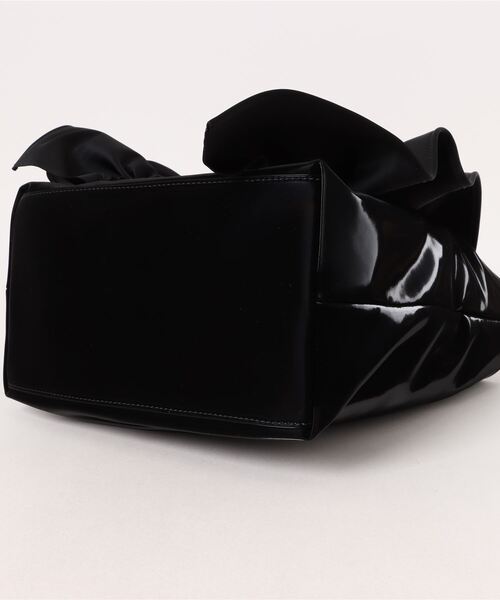 INTERPLANET（インタープラネット）の「フリルリボンＢＡＧ（トートバッグ・レディース・グレー/ブラック・フリー）」の4枚目の写真