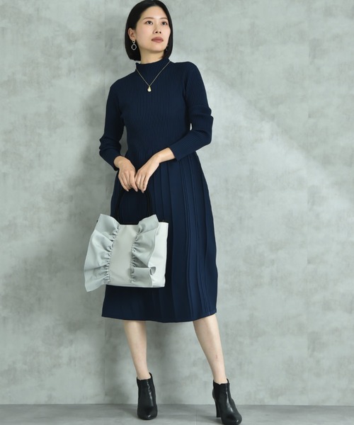 INTERPLANET（インタープラネット）の「フリルリボンＢＡＧ（トートバッグ・レディース・グレー/ブラック・フリー）」の15枚目の写真