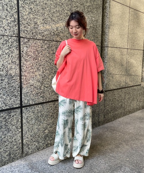 rbby ROSEBUD（アールビーバイローズバッド）の「【WEB・一部店舗限定】麻ブレンドワイドパンツ（その他パンツ・レディース・ホワイト/グリーン/ブラック/グレー/ブルー・FREE）」の14枚目の写真