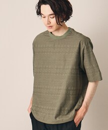 Dessin（デッサン）の「【洗える】インド刺繍クルーネックTシャツ（Tシャツ/カットソー・メンズ）」