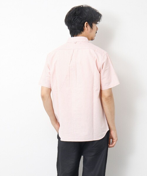 GEVACO(ゲバコ)の「【GEVACO/ゲバコ】オックスプルオーバー半袖シャツ(シャツ/ブラウス・メンズ・ホワイト/オレンジ系その他/ブラック系その他/ブラック系その他3・M/L)」の20枚目の写真