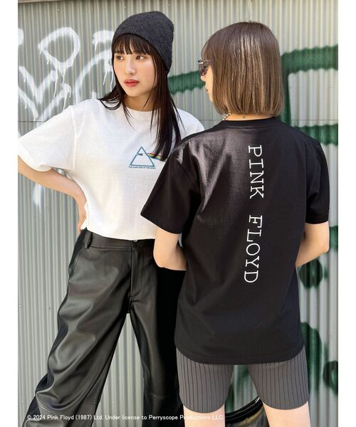 MURUA（ムルーア）の「【PINK FLOYD】prism oversize T（Tシャツ/カットソー・レディース・ブラック/ホワイト・FREE）」の13枚目の写真