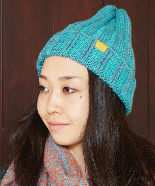 チャイハネ（チャイハネ）の「【チャイハネ】ステッチ入りシンプルニットキャップ/ビーニー（ユニセックス）（ニットキャップ/ビーニー・レディース・ホワイト/ブラウン/レッド/カーキ/グレー/ブルー/オレンジ/パープル/イエロー/ブラック・FREE）」の22枚目の写真