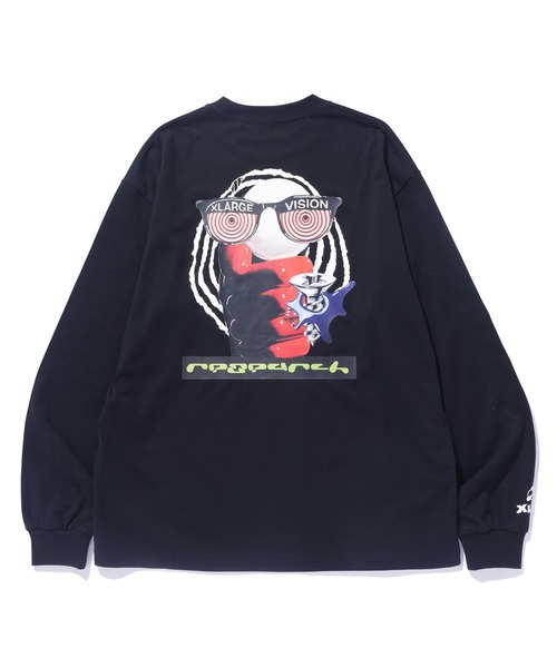 【セール】RESEARCH L/S TEE(Tシャツ/カットソー)|XLARGE(エクストララージ)
