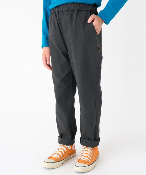 KRIFF MAYER Kid's Collection（クリフメイヤーキッズコレクション）の「ワークシルエットパンツ 綿98％（その他パンツ・キッズ・チャコール/ネイビー/ベージュ/ナチュラル・150/140/130/120/170/160）」の2枚目の写真
