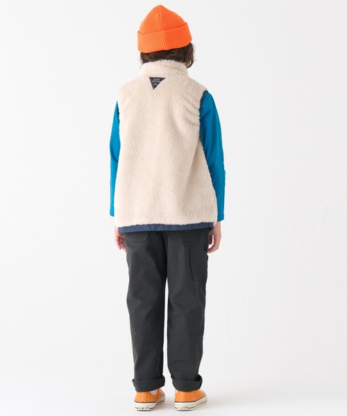 KRIFF MAYER Kid's Collection（クリフメイヤーキッズコレクション）の「ワークシルエットパンツ 綿98％（その他パンツ・キッズ・チャコール/ネイビー/ベージュ/ナチュラル・150/140/130/120/170/160）」の16枚目の写真