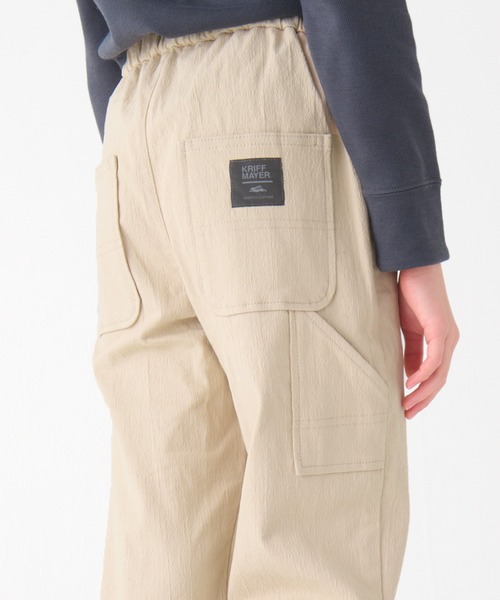 KRIFF MAYER Kid's Collection（クリフメイヤーキッズコレクション）の「ワークシルエットパンツ 綿98％（その他パンツ・キッズ・チャコール/ネイビー/ベージュ/ナチュラル・150/140/130/120/170/160）」の5枚目の写真