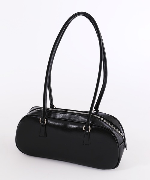 WC（ダブル シー）の「ロングハンドルショルダーバッグ（ハンドバッグ・レディース・ブラック/シルバー・FREE）」の10枚目の写真