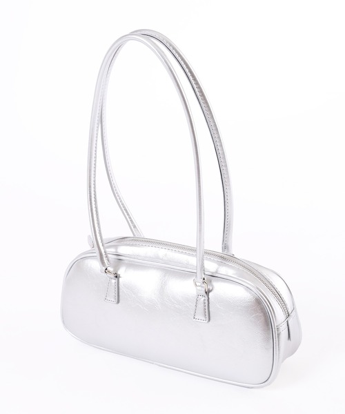 WC（ダブル シー）の「ロングハンドルショルダーバッグ（ハンドバッグ・レディース・ブラック/シルバー・FREE）」の9枚目の写真