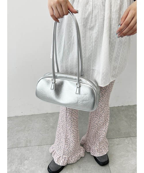 WC（ダブル シー）の「ロングハンドルショルダーバッグ（ハンドバッグ・レディース・ブラック/シルバー・FREE）」の15枚目の写真