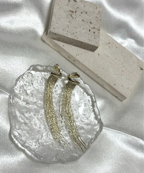 Burner（バーナー）の「【CHI SELECT】タッセル ロング ピアス デザイン chi-pierce-00508 U（ピアス（両耳用）・レディース・ゴールド/シルバー・FREE）」の12枚目の写真