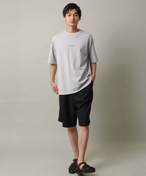 a.v.v(アーヴェヴェ)の「【HIDEYUKI SUTO×a.v.vコラボ】フォトプリントロングシルエットTシャツ(Tシャツ/カットソー・メンズ・ホワイト/ライトグレー・48/46/50/44)」の4枚目の写真