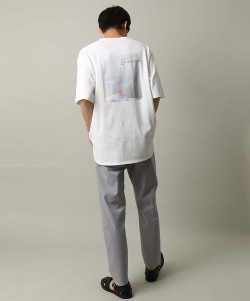a.v.v(アーヴェヴェ)の「【HIDEYUKI SUTO×a.v.vコラボ】フォトプリントロングシルエットTシャツ(Tシャツ/カットソー・メンズ・ホワイト/ライトグレー・48/46/50/44)」の6枚目の写真