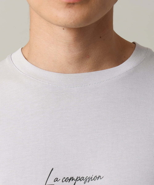 a.v.v(アーヴェヴェ)の「【HIDEYUKI SUTO×a.v.vコラボ】フォトプリントロングシルエットTシャツ(Tシャツ/カットソー・メンズ・ホワイト/ライトグレー・48/46/50/44)」の13枚目の写真