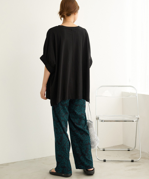 JOURNAL STANDARD relume(ジャーナルスタンダード レリューム)の「《追加5》ベリープリントパンツ(スラックス・レディース・グリーン/ベージュ・FREE)」の13枚目の写真