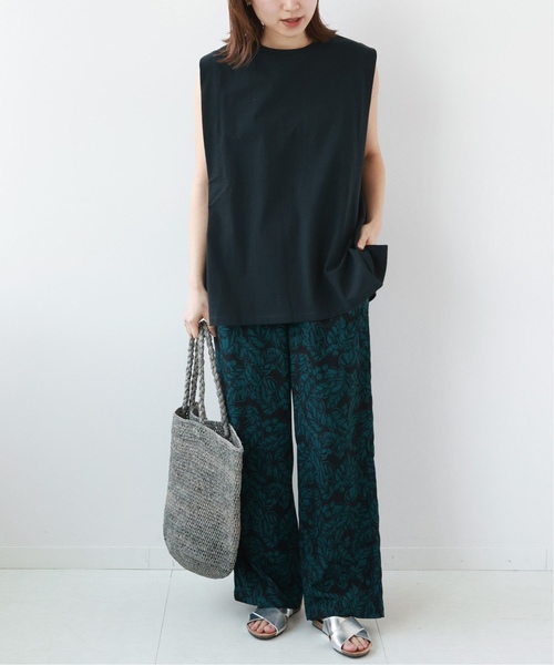 JOURNAL STANDARD relume(ジャーナルスタンダード レリューム)の「《追加5》ベリープリントパンツ(スラックス・レディース・グリーン/ベージュ・FREE)」の18枚目の写真