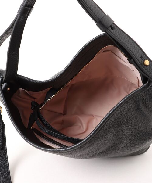 LORISTELLA(ロリステッラ)の「【LORISTELLA】ソフトレザーハンドバッグ(Q46345)(ハンドバッグ・レディース・ブラック/グレー・ALL)」の5枚目の写真