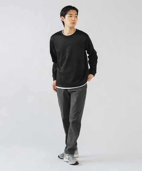 BEAMS HEART(ビームスハート)の「【2色展開】チノ ナローパンツ(チノパンツ・メンズ・ブラック/チャコールグレー・XL/L/M/S)」の3枚目の写真