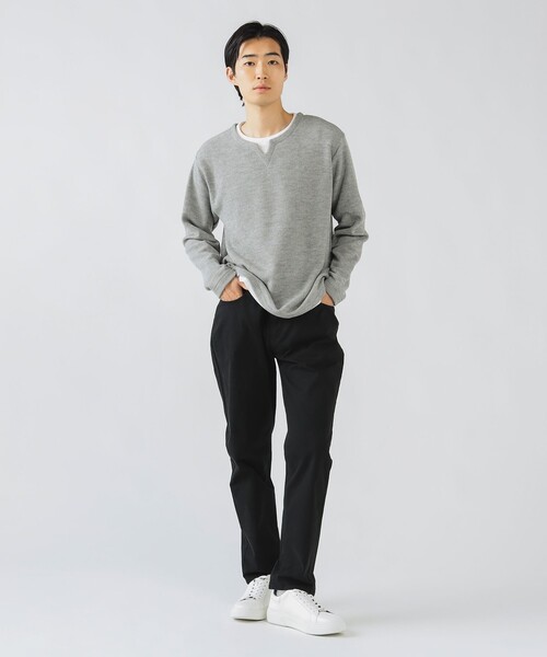 BEAMS HEART(ビームスハート)の「【2色展開】チノ ナローパンツ(チノパンツ・メンズ・ブラック/チャコールグレー・XL/L/M/S)」の12枚目の写真