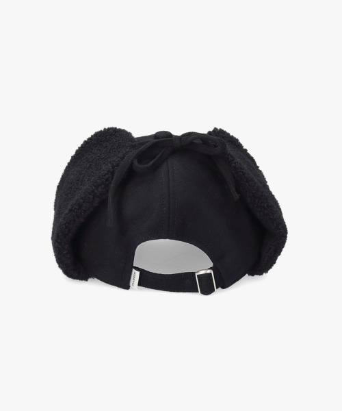 OVERRIDE（オーバーライド）の「OVERRIDE  MELTON EARFLAP 6P CAP / オーバーライド（キャップ・レディース・ブルー/グレー/キャメル/ブラック・57~59cm）」の17枚目の写真