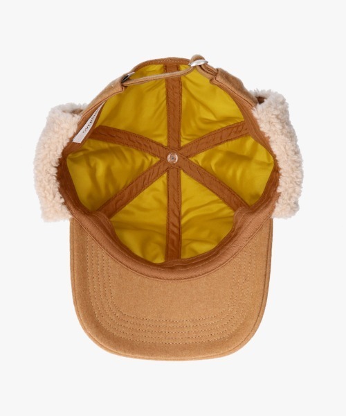 OVERRIDE（オーバーライド）の「OVERRIDE  MELTON EARFLAP 6P CAP / オーバーライド（キャップ・レディース・ブルー/グレー/キャメル/ブラック・57~59cm）」の13枚目の写真