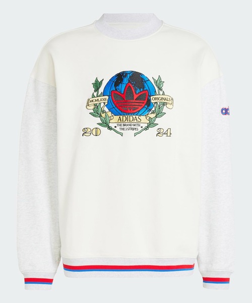 adidas(アディダス)の「OLPC クルーネック スウェット / アディダスオリジナルス adidas Originals(スウェット・メンズ・ホワイト・XX-LARGE/3XL/LARGE/X-LARGE/X-SMALL/MEDIUM/SMALL)」の6枚目の写真