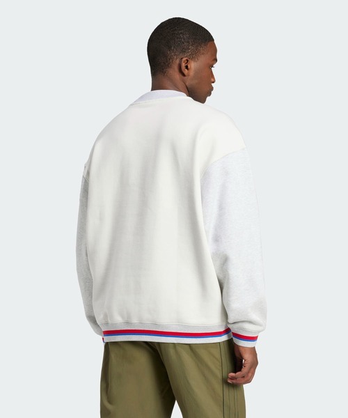 adidas(アディダス)の「OLPC クルーネック スウェット / アディダスオリジナルス adidas Originals(スウェット・メンズ・ホワイト・XX-LARGE/3XL/LARGE/X-LARGE/X-SMALL/MEDIUM/SMALL)」の3枚目の写真