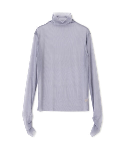 FREE'S MART（フリーズマート）の「◆シースルーハイネックカットソー（Tシャツ/カットソー・レディース・ホワイト/ブルー/ブラック・FREE）」の17枚目の写真