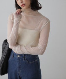 FREE'S MART | ◆シースルーハイネックカットソー(Tシャツ/カットソー)