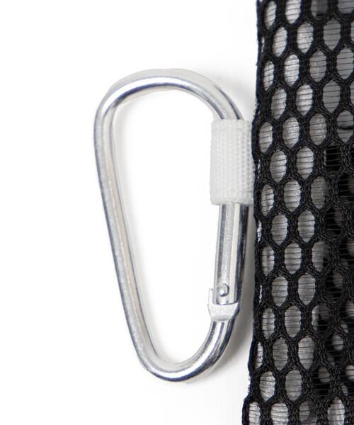 WEGO（ウィゴー）の「WEGO/メッシュ配色ポーチ（ポーチ・レディース・ブルー/ブラック/ホワイト/ピンク・FREE）」の13枚目の写真