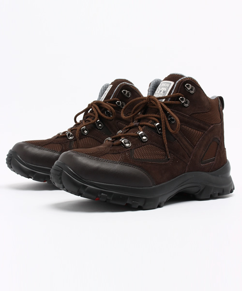 Hawkins ホーキンス 防水トレッキングシューズ Trekking Hi Hl Dk Brown レインシューズ Hawkins ホーキンス のファッション通販 Zozotown