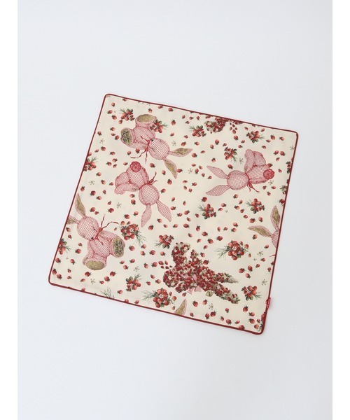 ピンクハウス 生成色 綿ローン ピンタック ピコフリル サテンリボン