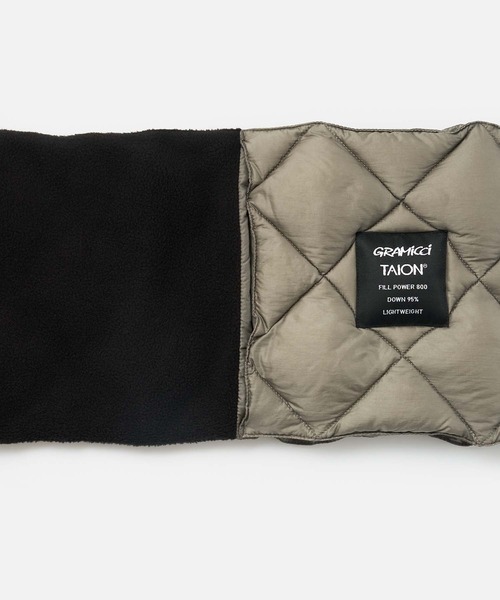 【Gramicci × TAION】DOWN SCARF | ダウンスカーフ（マフラー）｜TAION（タイオン）