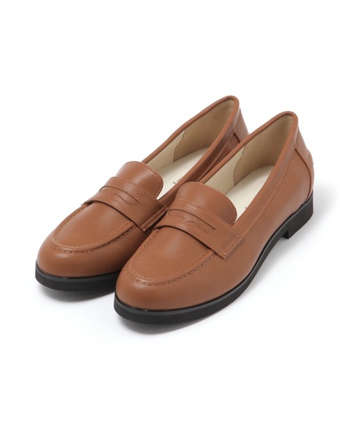 studio CLIP（スタディオクリップ）の「【消臭/抗菌防臭/クッションインソール】軽らくローファー（ローファー・レディース・ブラック/ブラウン・MEDIUM/LARGE）」の4枚目の写真