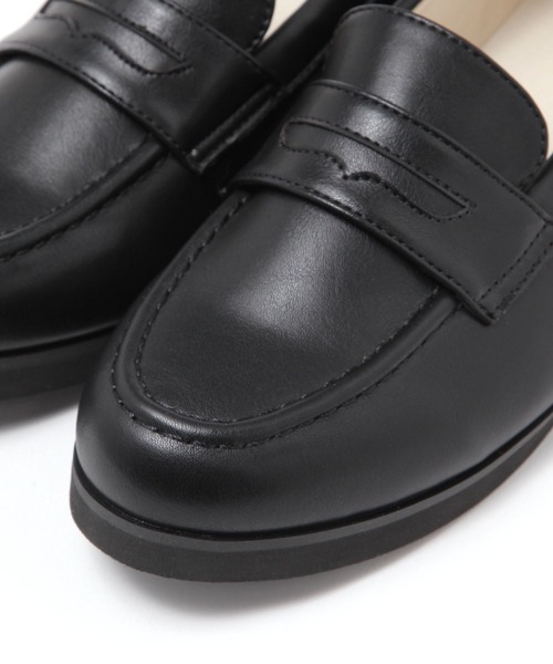 studio CLIP（スタディオクリップ）の「【消臭/抗菌防臭/クッションインソール】軽らくローファー（ローファー・レディース・ブラック/ブラウン・MEDIUM/LARGE）」の9枚目の写真