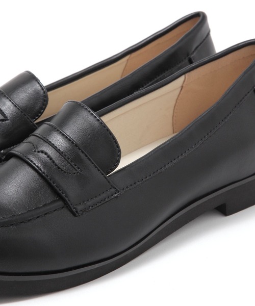 studio CLIP（スタディオクリップ）の「【消臭/抗菌防臭/クッションインソール】軽らくローファー（ローファー・レディース・ブラック/ブラウン・MEDIUM/LARGE）」の10枚目の写真