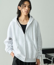 EMMA CLOTHES（エマクローズ）の「ラグランバルーンスリーブオーバーサイズZIPパーカー（パーカー）」