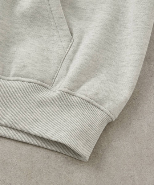 EMMA CLOTHES（エマクローズ）の「ラグランバルーンスリーブオーバーサイズZIPパーカー（パーカー・メンズ・ブラウン/ライトグレー/チャコールグレー/ブラック/ネイビー/グレイッシュベージュ・L/M）」の17枚目の写真