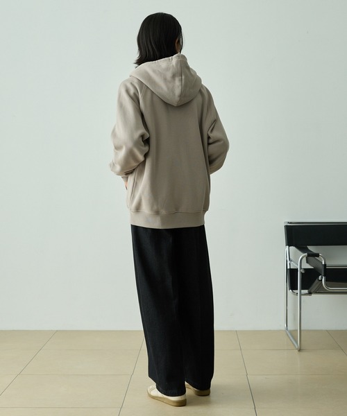 セール】ラグランバルーンスリーブオーバーサイズZIPパーカー